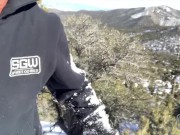 Fucking, Sucking, Smoking, and playing in the snow. 3/16