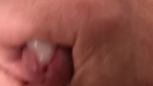 Jerking off!