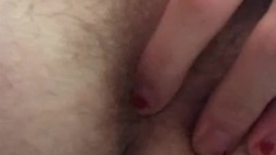 Playing with my ass