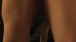 BathTube crossdresser ass cleaning