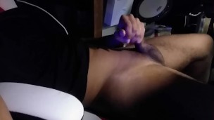 Jerking off high
