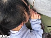 Fun hike with my Asian gf! Outdoor Bj and fuck with a view 11/16