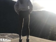 Fun hike with my Asian gf! Outdoor Bj and fuck with a view 4/16