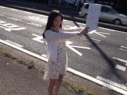 【無】所持金ゼロ！微乳ヒッチハイク！ パート1 Ami Aika 11/16