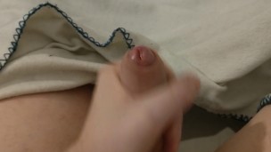 Uncircumcised Cock Soft To Cumshot in 5 Minutes (Precum & Huge Load)
