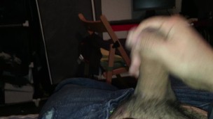daddy masturbation, big cock and big cum 