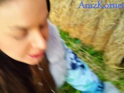 Slutty Country Cutie Gives Random Farmer A BJ 9/16