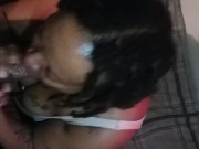 Mrs. Meaty Gives Stepson's Bully Head While Son Tries To Get In *FULL* 8/16