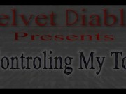 Controlling My Toy. Playing with the Lovense Lush. Thick Girl with a Vibe.