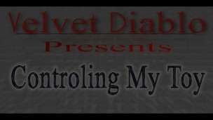 Controlling My Toy. Playing with the Lovense Lush. Thick Girl with a Vibe.