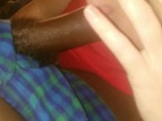 Watching her worship my BBC in balls sucks good 14/16