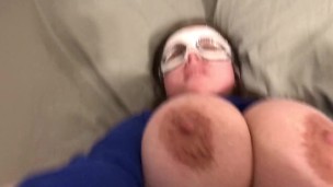 Big tittie Milf gets fucked missionary!!POV