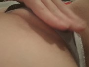 playing with my tight virgin pussy 2