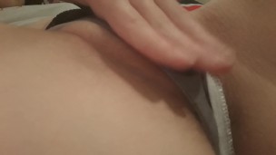playing with my tight virgin pussy 2