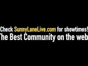 Pornstar Sunny Lane Plays With Her Pussy In Lingerie! 1/16