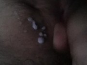 Jerking off my cock with tenga egg!