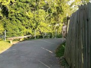 Nude walk in the park
