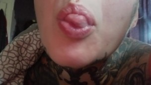 Let me lick your clit like this