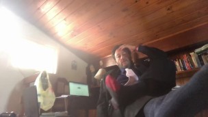 Mature Man shows his feet