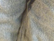 Jeans Pee Close Up