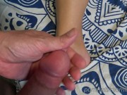 Fuck BBW wife from behind and cum on her ass, then she orgasms with toy 6/16