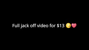 [TEASER] Tranny showing off and jacking off