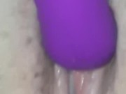 BBW MILF Fucks her Creamy Pussy! 2/16