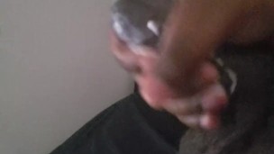Mastrbating in the bedroom going hard
