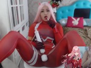 Cosplay Girl Franxx Anime Orgasm Hitachi Bad Dragon creampie WEBCAM 2/16