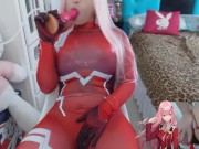Cosplay Girl Franxx Anime Orgasm Hitachi Bad Dragon creampie WEBCAM 9/16