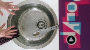 Hands fetish: I'll wash vinyl record while you busy playing with yourself
