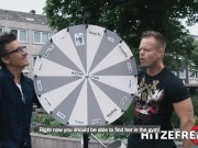 HITZEFREI Big tit German MILF Sina Velvet fucked in the gym 2/16