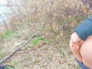 Girl Masturbated ass in Public Big Toy- Got Tasty Cum on Face 6/16