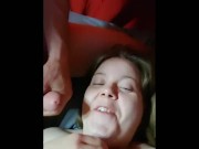 sucking fucking and creampie