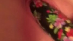 Girl makes herself squirt with vibrator pt 2