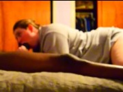 Pawg gets bbc throat fucked she lost a bet i think she likes it more then me 15/16