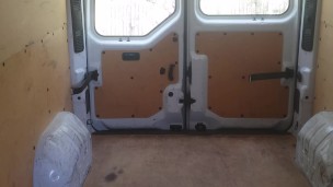 Wank in van - public carpark