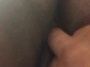 Finger fucking my tight pussy