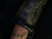 I ripped the rubber first time trying Cock pump! So I fucked it instead!!