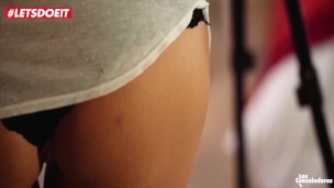 LETSDOEIT - Painting Artist Seduced By Married Couple And Joins A Threesome