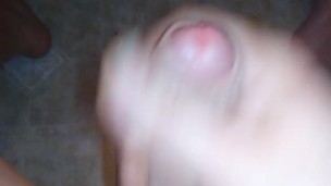 Huge solo cumshot