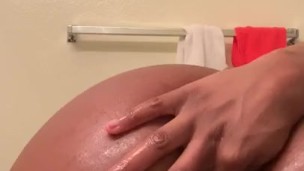 Trying anal Toy for the first time