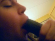 Amazon gulps my curved for her pleasure chocolate treat  16/16