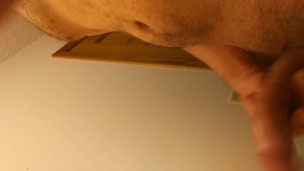 Teasing my own cock