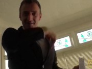 PASCALSSUBSLUTS - Redhead Sabrina Jay dicked hard in bondage 3/16