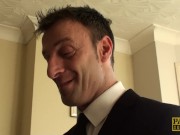 PASCALSSUBSLUTS - Redhead Sabrina Jay dicked hard in bondage 5/16