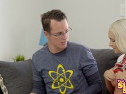 Big Bang - Penny's BF Gets Sheldon's Sloppy Seconds Off Her Face S1:E8 10/16