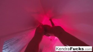 Kendra Cole takes a sexy shower!