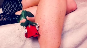 Blonde BBW FOOT Worship in HEELS