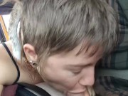 Sexy Hippie Goes Crazy on my Cock while driving 12/16